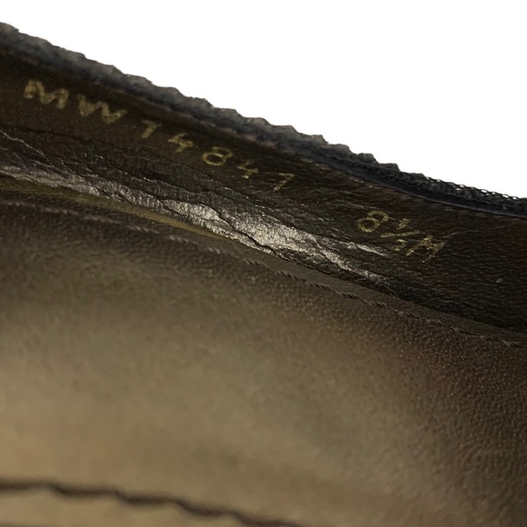 Stuart Weitzman Pony Hair Leopard Animal Print Open Toe Stiletto Heels 8.5 - Picture 9 of 12